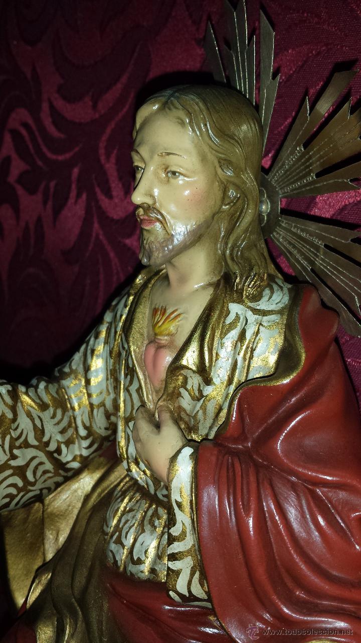 Arte: SAGRADO CORAZ&Oacute;N SEDENTE - Foto 3