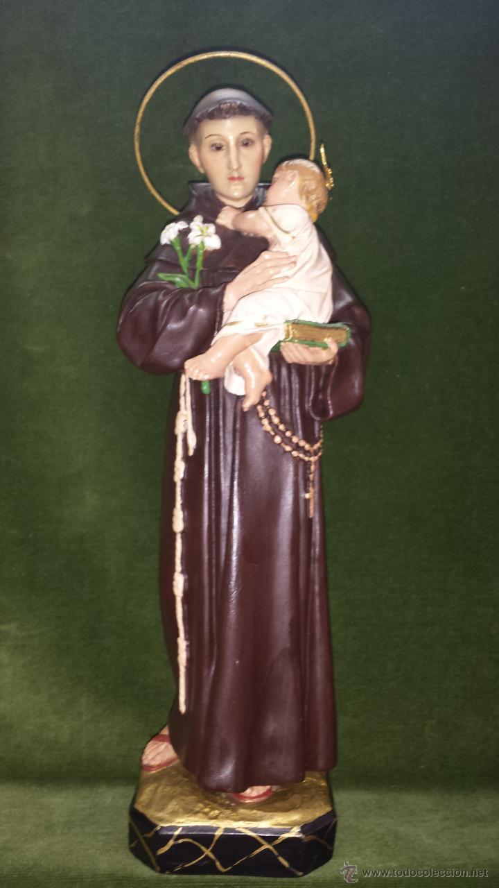 Arte: SAN ANTONIO CON NI&Ntilde;O EN BRAZOS - Foto 1