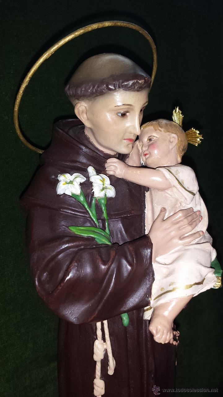 Arte: SAN ANTONIO CON NI&Ntilde;O EN BRAZOS - Foto 3