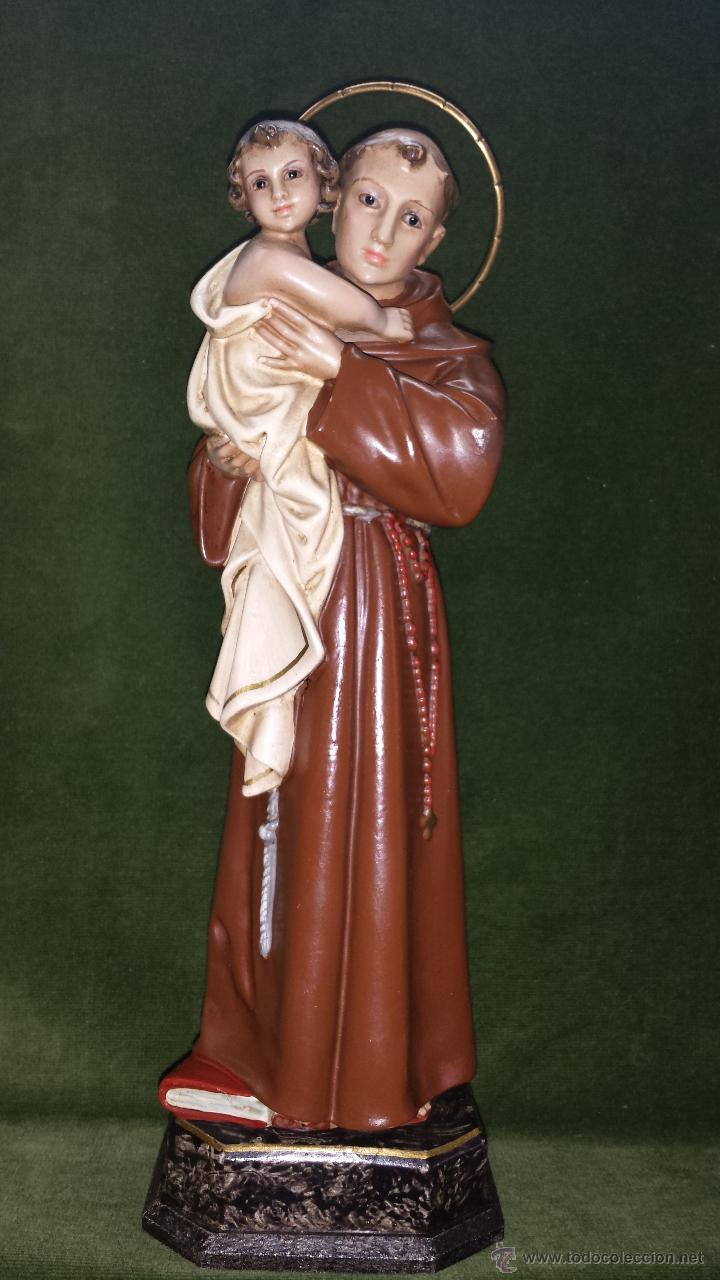 Arte: SAN ANTONIO CON NI&Ntilde;O EN BRAZOS - Foto 1