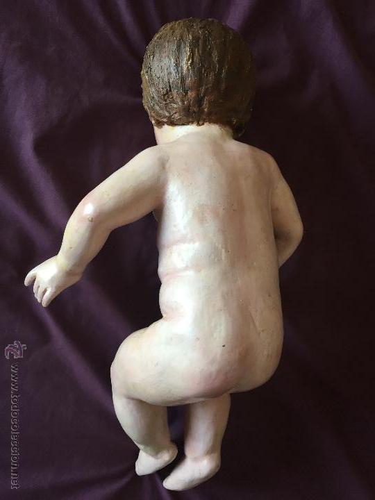 Arte: NI&Ntilde;O JESUS TALLA DE MADERA - Foto 4