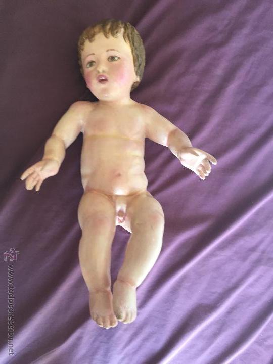 Arte: NI&Ntilde;O JESUS TALLA DE MADERA - Foto 5