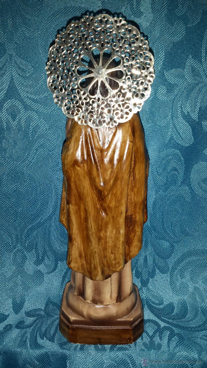 Arte: FIGURA DE SAN JOS&Eacute; EN ESTUCO - Foto 4