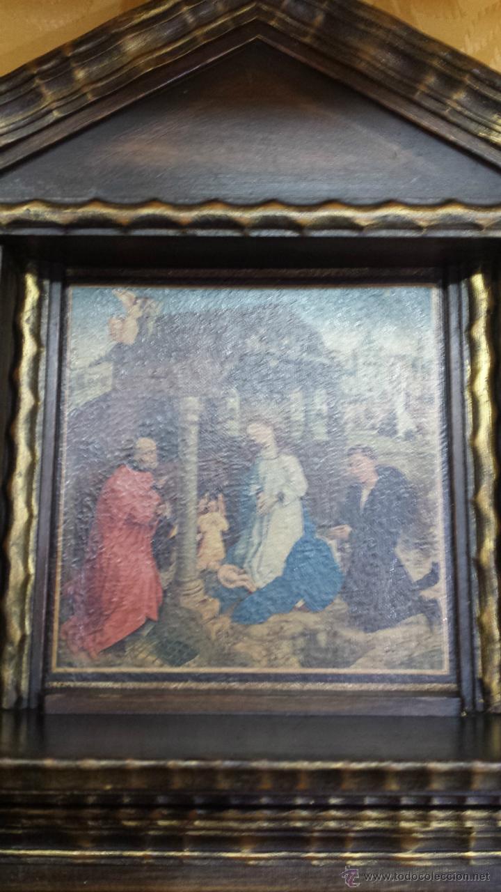 Arte: RETABLO NATIVIDAD EN MADERA - Foto 2
