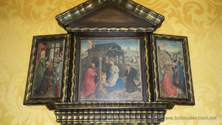 Arte: RETABLO NATIVIDAD EN MADERA - Foto 10
