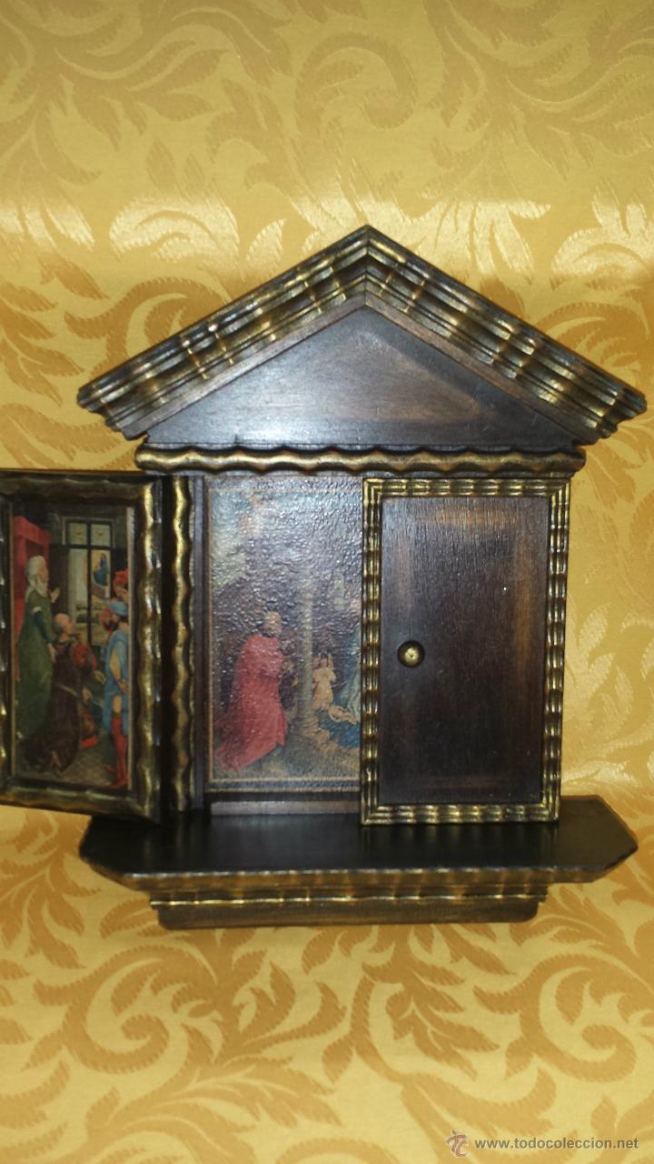 Arte: RETABLO NATIVIDAD EN MADERA - Foto 11