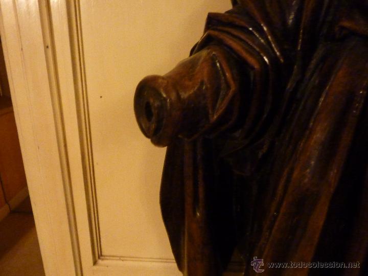 Arte: Talla de Apostol en madera. - Foto 5