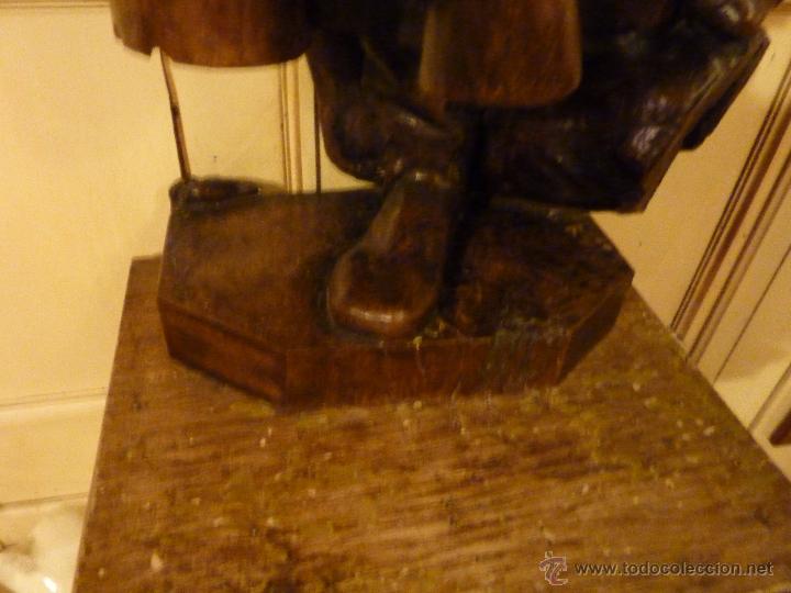 Arte: Talla de Apostol en madera. - Foto 11