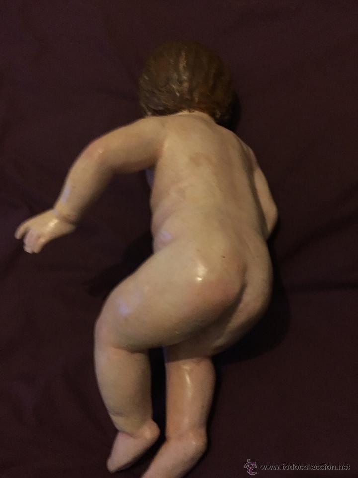 Arte: NI&Ntilde;O JESUS TALLA DE MADERA - Foto 8