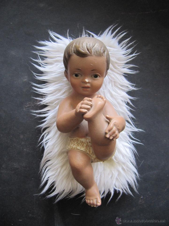 Arte: GRACIOSO Y ORIGINAL NI&Ntilde;O JESUS - Foto 1