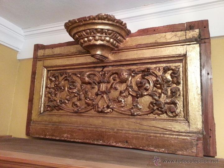 Arte: RETABLO ANTIGUO SIGLO XVI - Foto 2