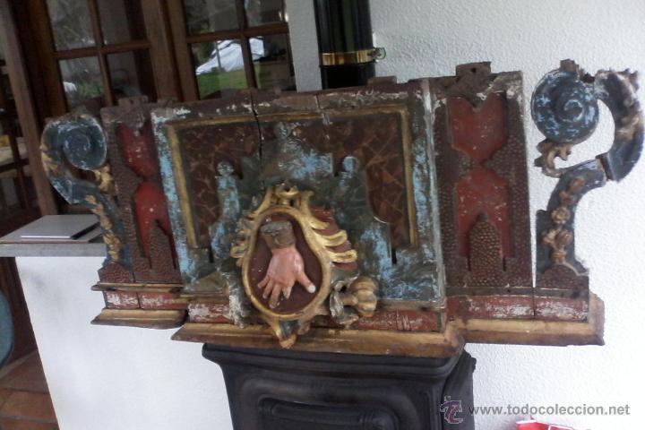 Arte: PARTE RETABLO ALTAR - Foto 7