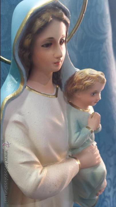 Arte: VIRGEN CON NI&Ntilde;O EN BRAZOS - Foto 2