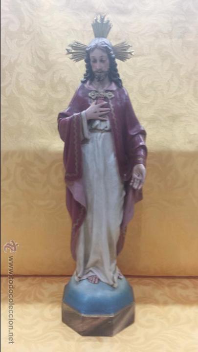 Arte: SAGRADO CORAZ&Oacute;N BENDICIENDO - Foto 1