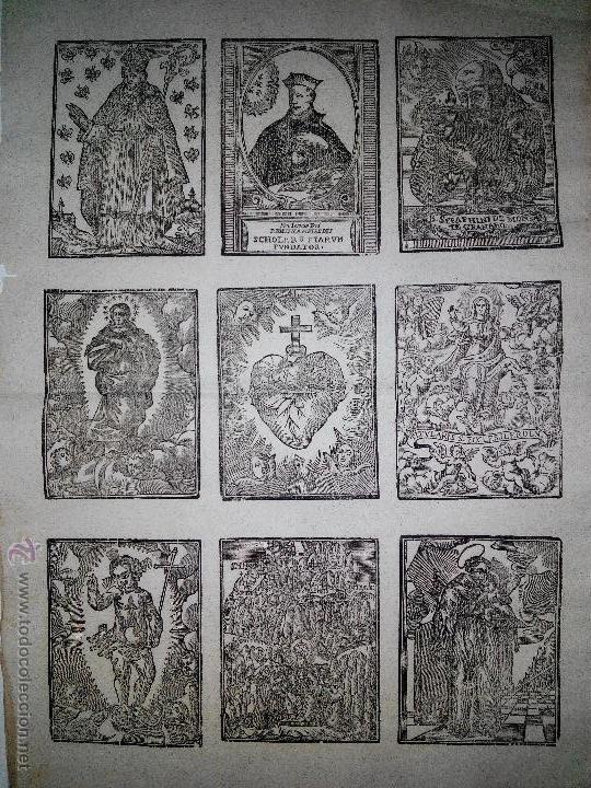 Arte: Grabado antiguo con temas religiosos - Foto 3