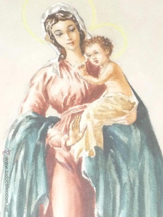 Arte: V&iacute;rgen con ni&ntilde;o - Foto 3