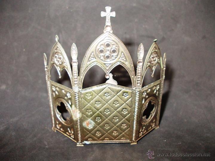 Arte: ANTIGUO TRIPTICO DE LA VIRGEN DEL PILAR - Foto 4