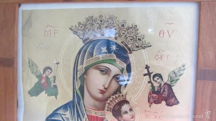 Arte: CUADRO con Ntra. Sra, DEL PERPETUO SOCORRO - Foto 3