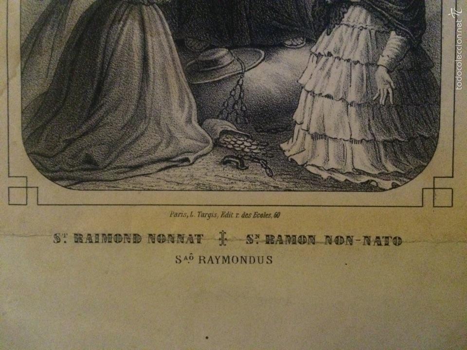 Arte: GRABADO S XIX DE SAN RAIMUNDO - Foto 2