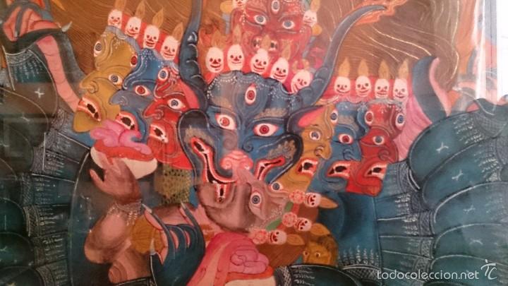 Arte: ANTIGUO TANKA TIBETANO - Foto 5