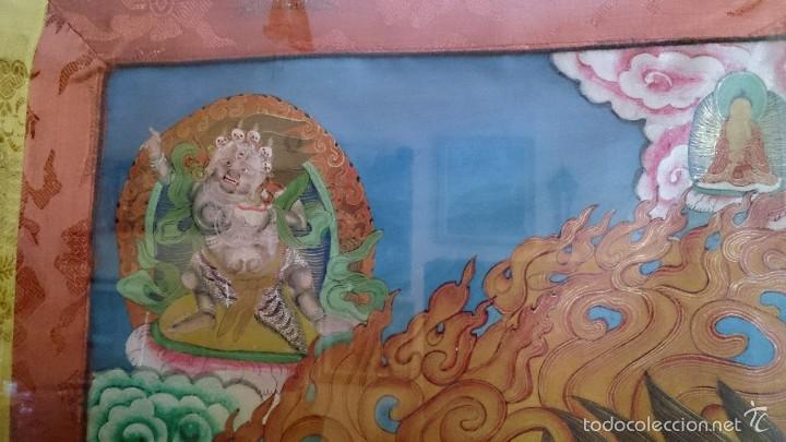 Arte: ANTIGUO TANKA TIBETANO - Foto 6
