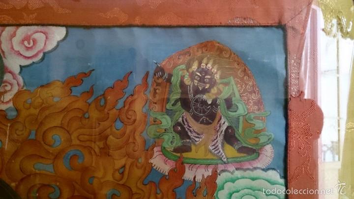 Arte: ANTIGUO TANKA TIBETANO - Foto 7