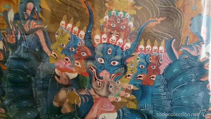 Arte: ANTIGUO TANKA TIBETANO - Foto 11