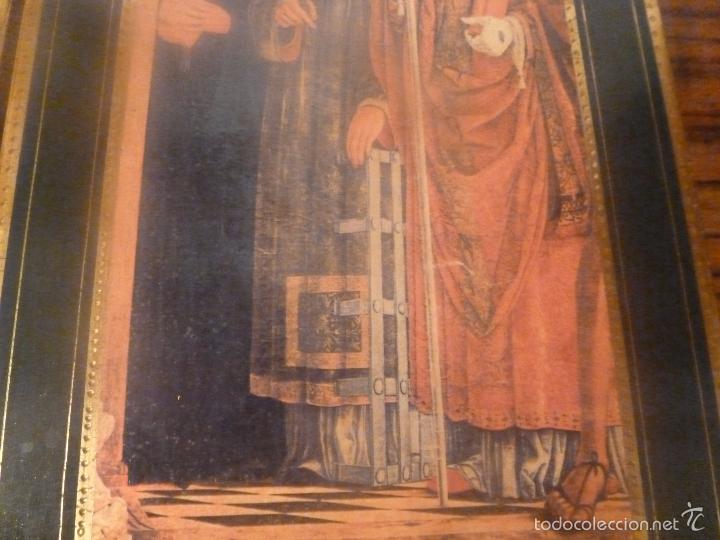 Arte: triptico religioso dorado - Foto 5