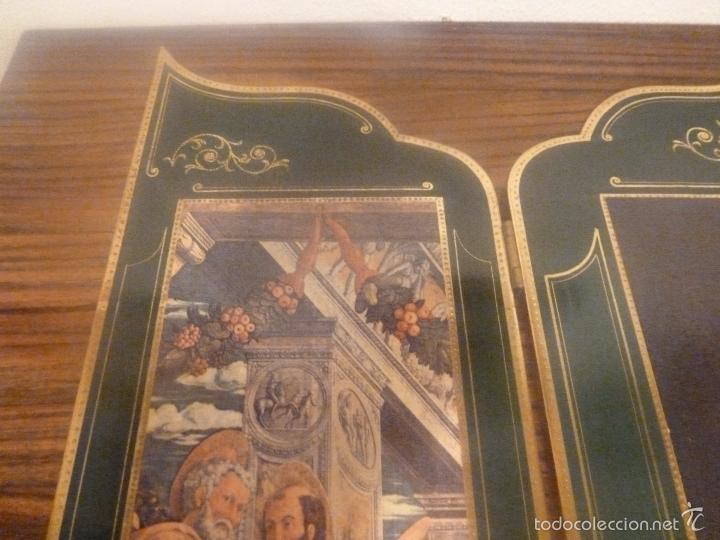 Arte: triptico religioso dorado - Foto 12