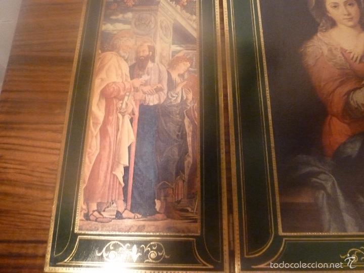 Arte: triptico religioso dorado - Foto 14