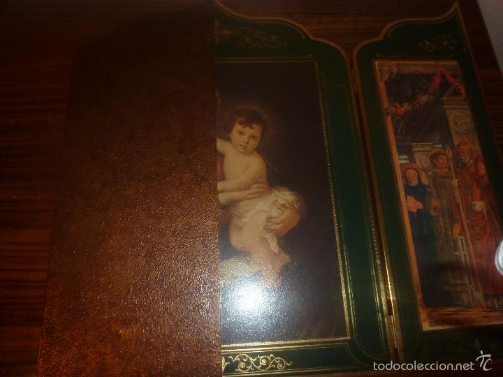 Arte: triptico religioso dorado - Foto 22