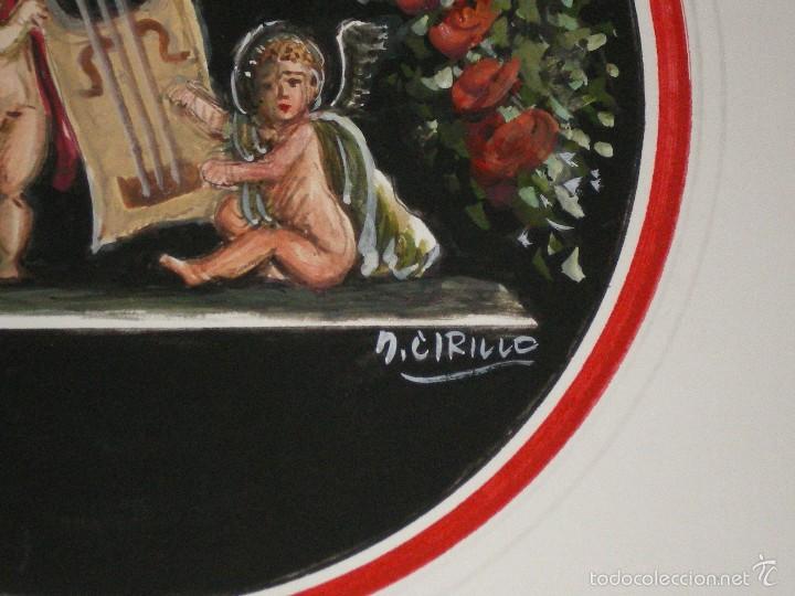 Arte: PAREJA DE ACUARELAS DE M.CIRILLO - Foto 3
