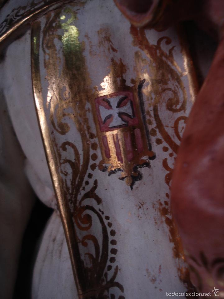 Arte: talla de madera y estuco Virgen de la Merced - Foto 3