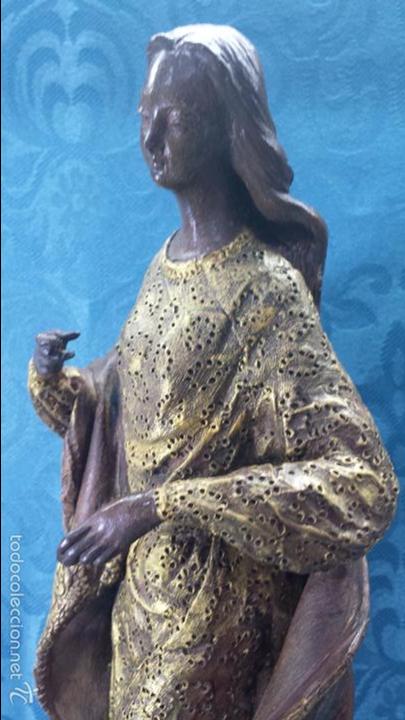 Arte: VIRGEN MARIA TERRACOTA - Foto 3