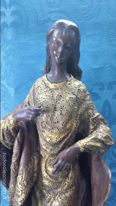 Arte: VIRGEN MARIA TERRACOTA - Foto 5
