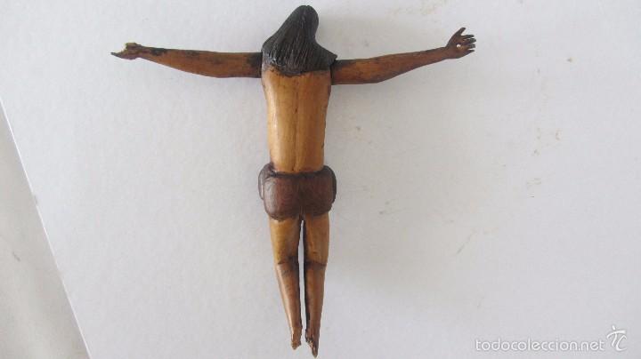 Arte: CRISTO MUTILADO EN MADERA  , FINALES S. XVIII - Foto 4
