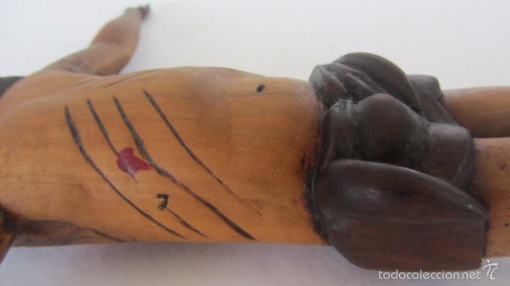 Arte: CRISTO MUTILADO EN MADERA  , FINALES S. XVIII - Foto 6