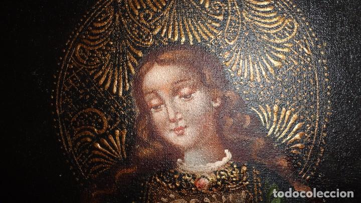 Arte: OLEO VIRGEN CUZQUE&Ntilde;O - Foto 1