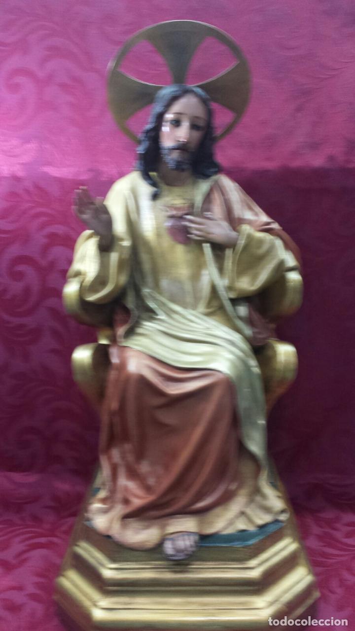 Arte: SAGRADO CORAZ&Oacute;N SEDENTE - Foto 1