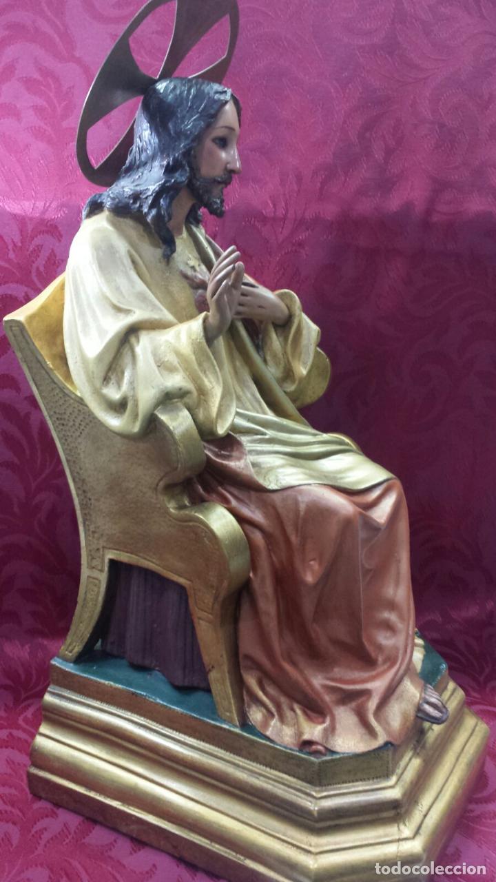 Arte: SAGRADO CORAZ&Oacute;N SEDENTE - Foto 2