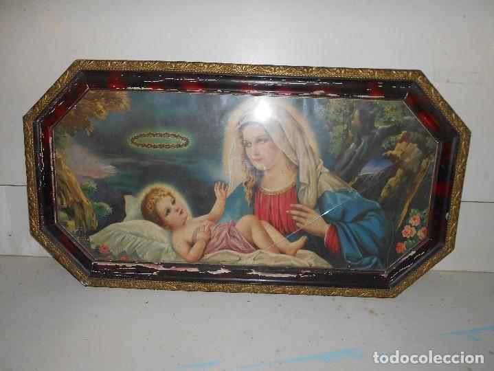 Arte: CUADRO RELIGIOSO S-XX - Foto 1