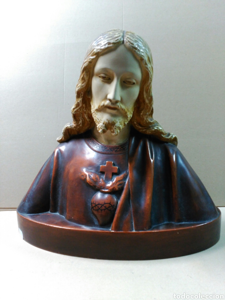 Arte: Busto de Sagrado Coraz&oacute;n - Foto 1