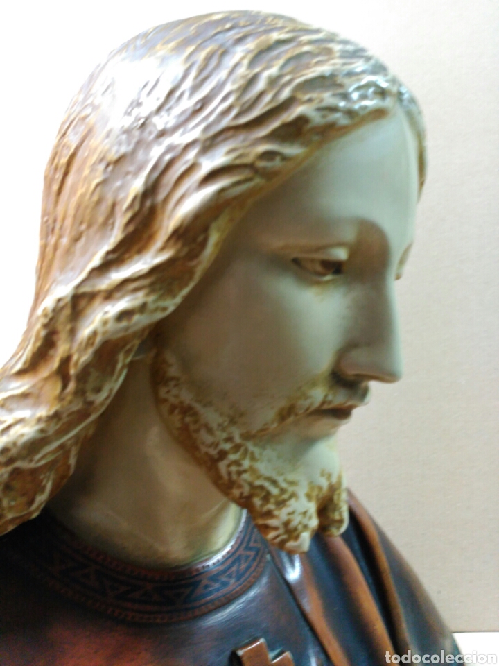 Arte: Busto de Sagrado Coraz&oacute;n - Foto 14