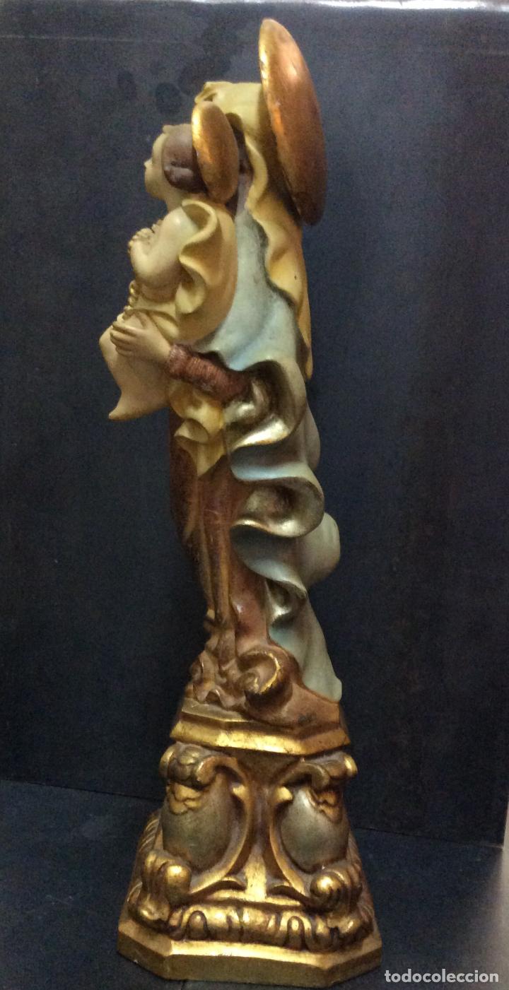 Arte: VIRGEN CON NI&Ntilde;O ESTILO BARROCO - Foto 2