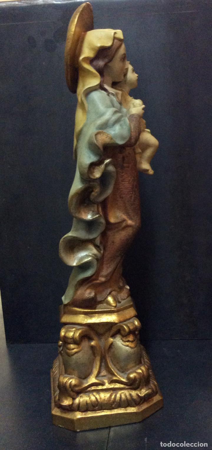 Arte: VIRGEN CON NI&Ntilde;O ESTILO BARROCO - Foto 3