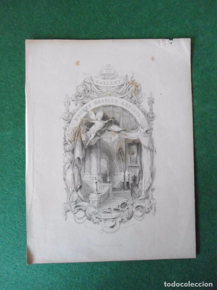 Arte: ANTIGUO GRABADO............................... - Foto 1