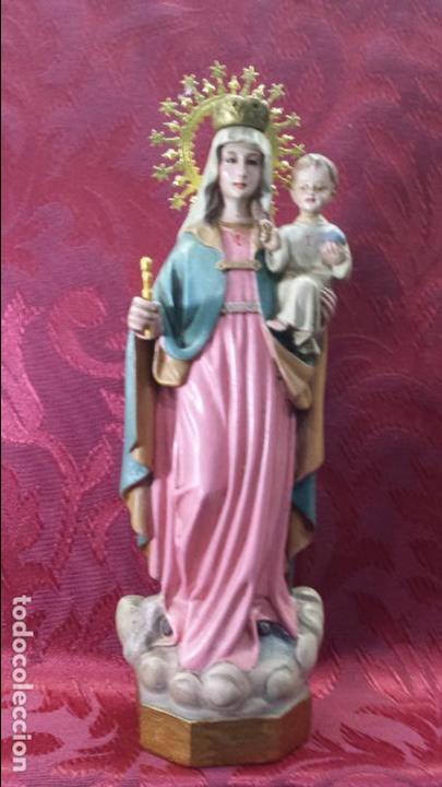 Arte: VIRGEN CON NI&Ntilde;O EN BRAZOS - Foto 1