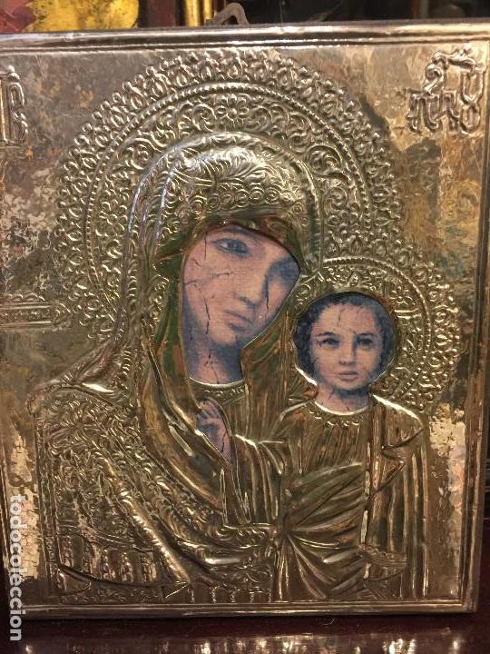 Arte: ICONO EN PLATA CON IMAGEN - Foto 1