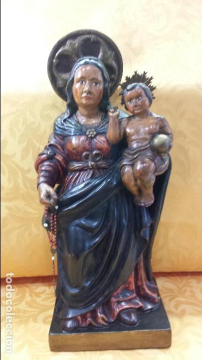 Arte: VIRGEN  CON  NI&Ntilde;O - Foto 1