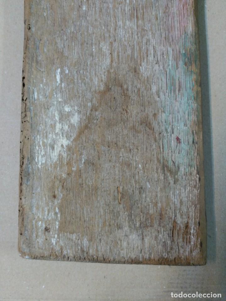 Arte: Oleo sobre tabla cristo orante - Foto 12